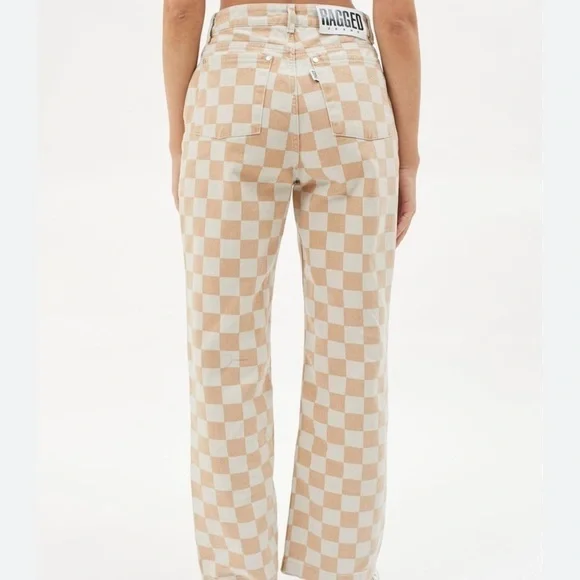 Urban Outfitters Exclusive The Ragged Priest Checkered Jeans - 24 - Picture 4 of 8